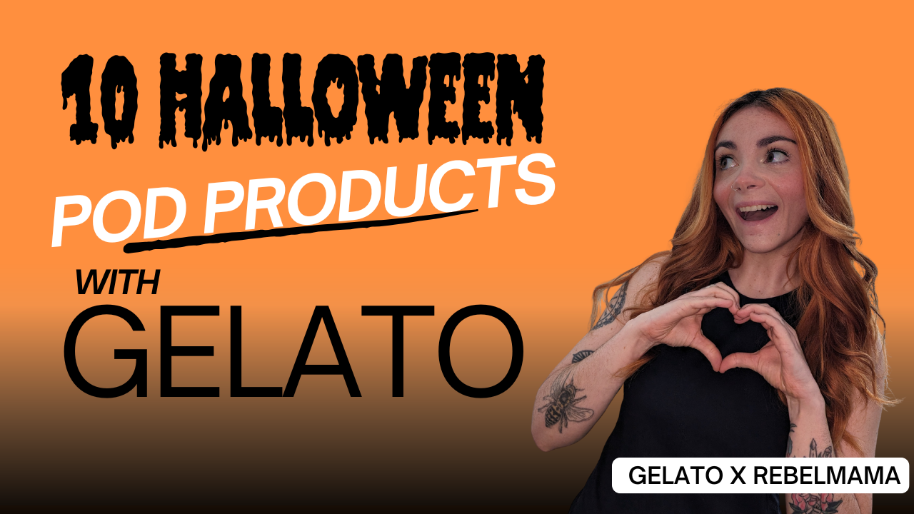 Halloween print on demand product ideas