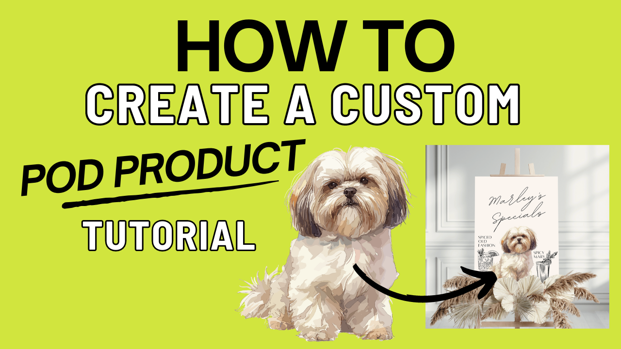 how to create customized print on demand products