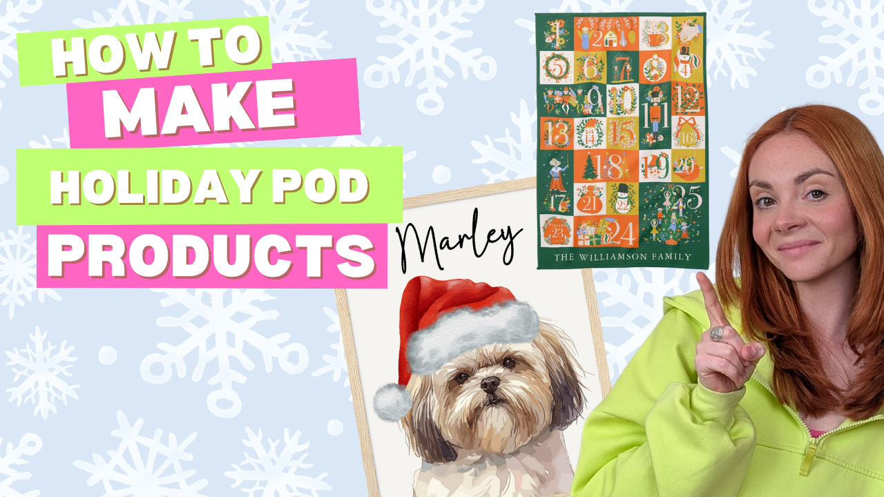 How to Make Holiday POD Products (Step-by-Step with Gelato)