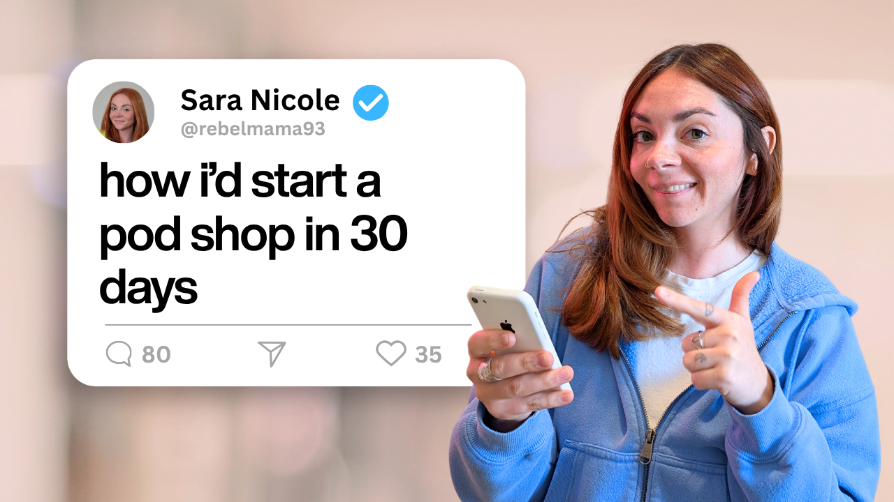 How to Launch a Print on Demand Shop in 30 Days